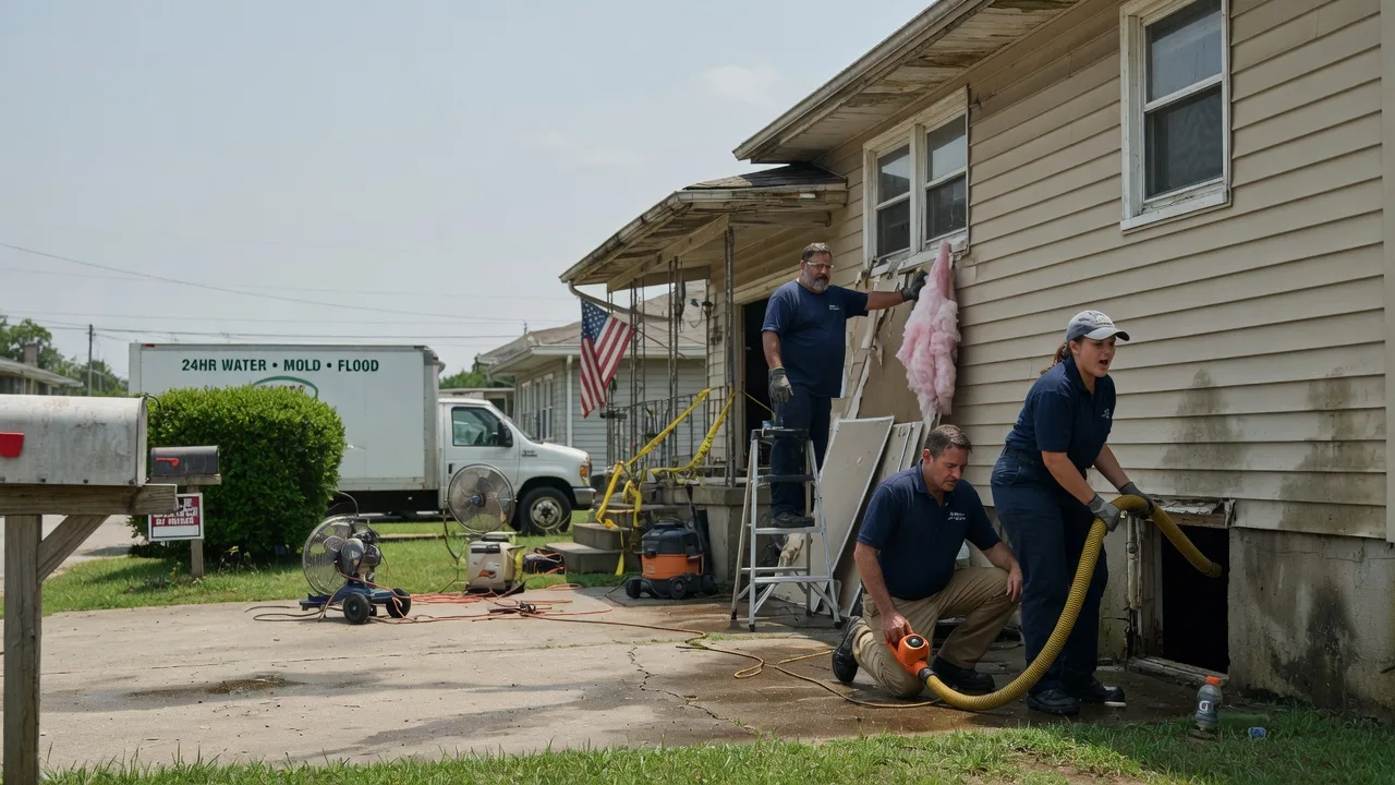 Water Damage Repair in Wallaceton, PA near me